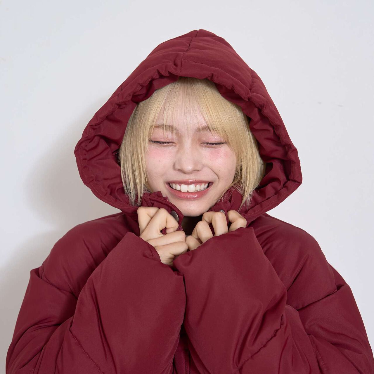 Puffy Bomber Jacket,Light gray, large image number 9