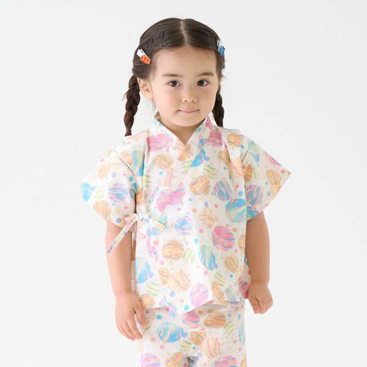 [Link] Girls Assorted Jinbei,Ivory, large image number 22