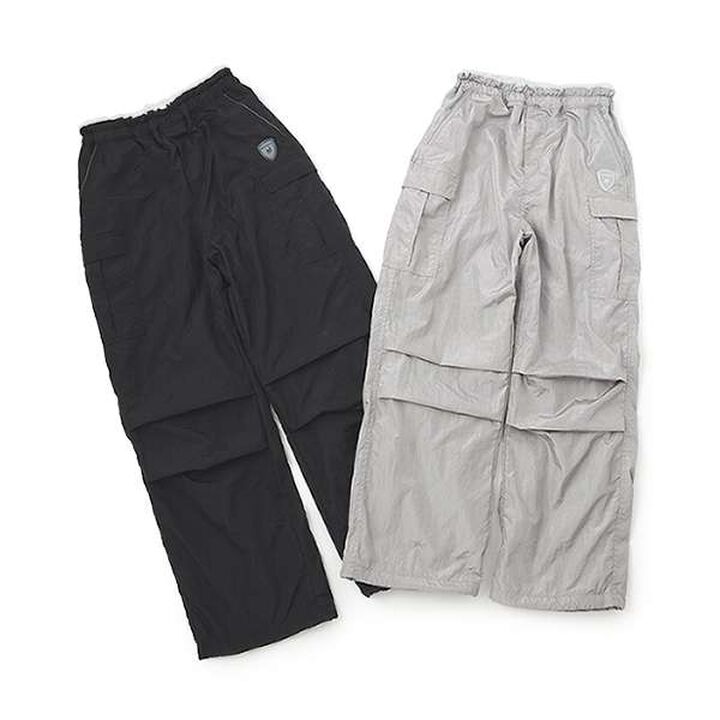 [AMI] Shiny Track Pants,Silver gray, medium image number 2