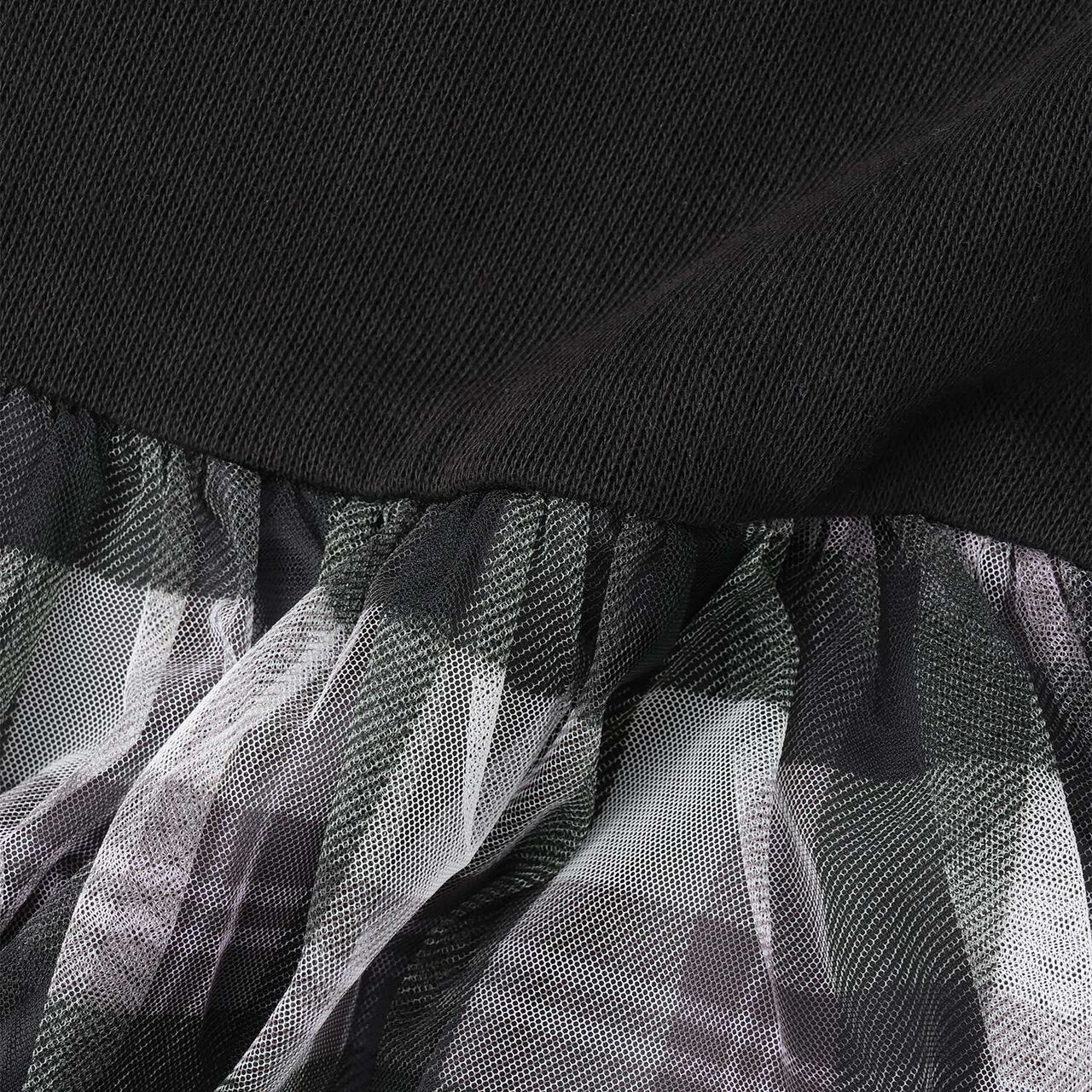 [Restock] Checkered Tulle Docking Dress,Pink, large image number 9