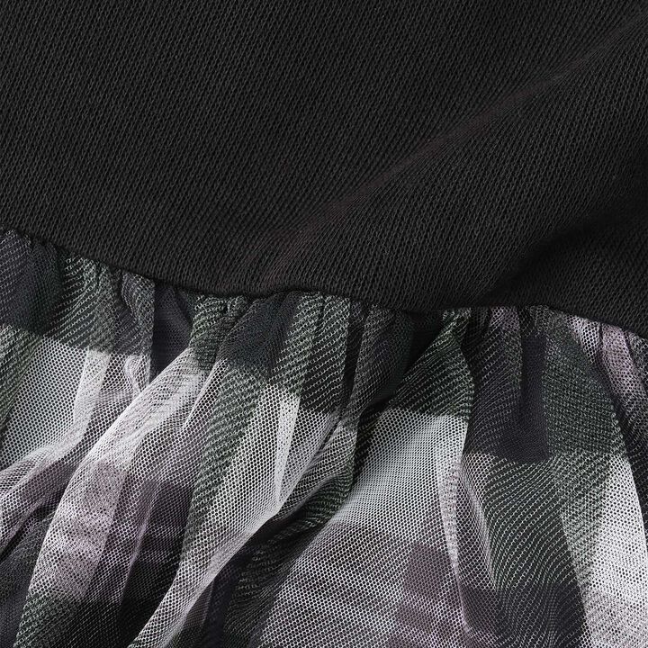 [Restock] Checkered Tulle Docking Dress,Pink, medium image number 9