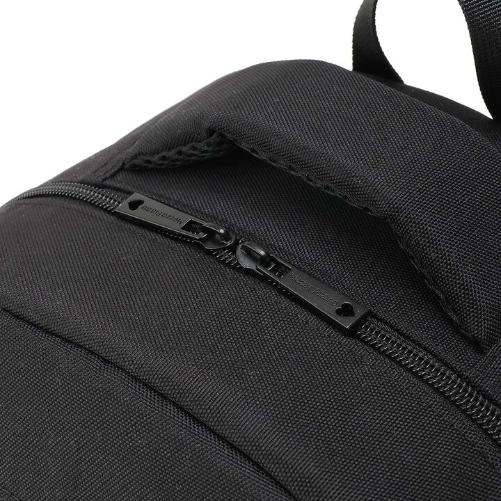 Water-Repellent Backpack with Lame Pouch,Black, medium image number 2