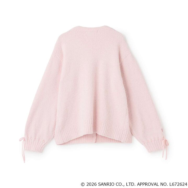 [Sanrio Characters/Hello Kitty] Marshmallow Knit Cardigan,Light blue, medium image number 5