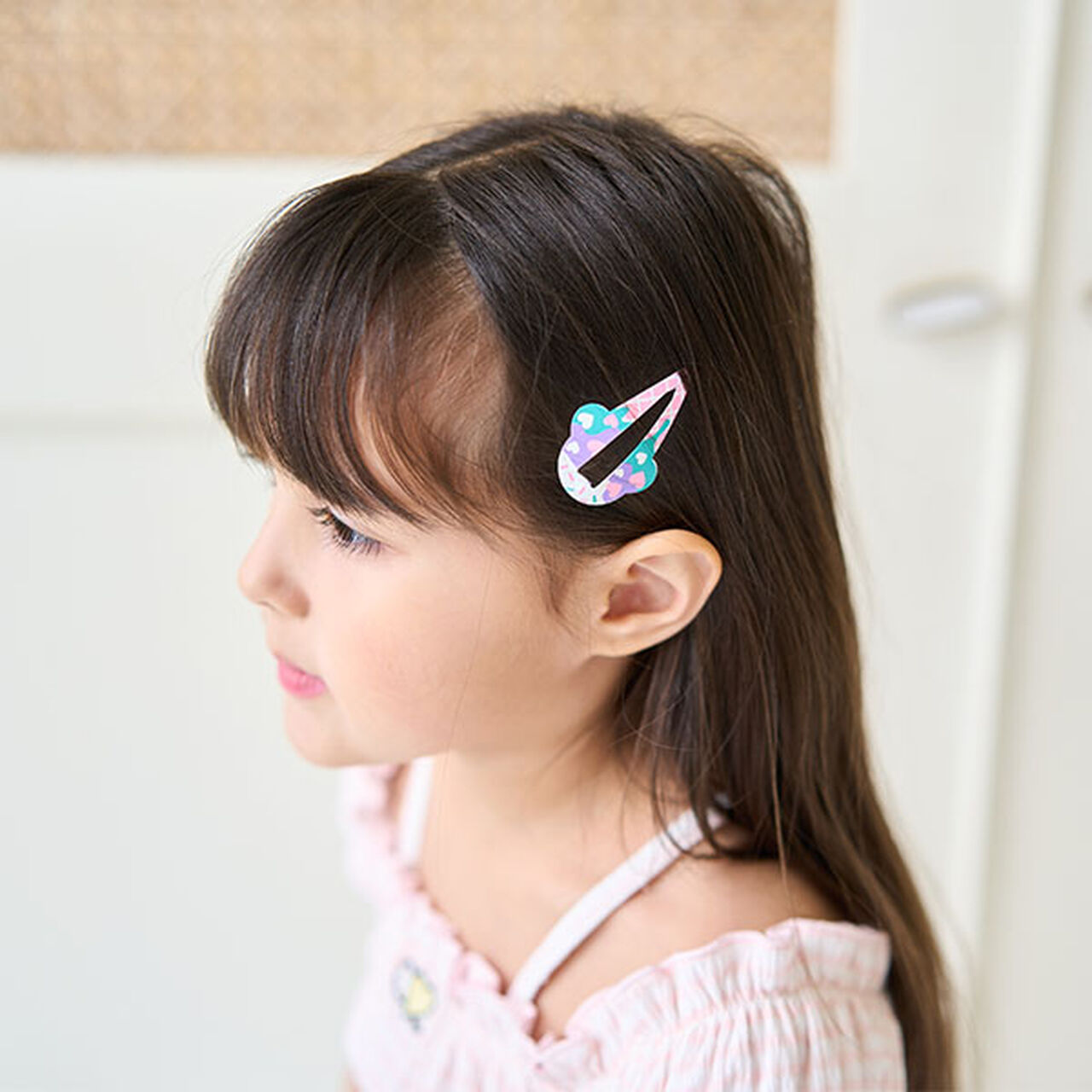 Ice Hair Clip 2P Set,Magenta, large image number 10