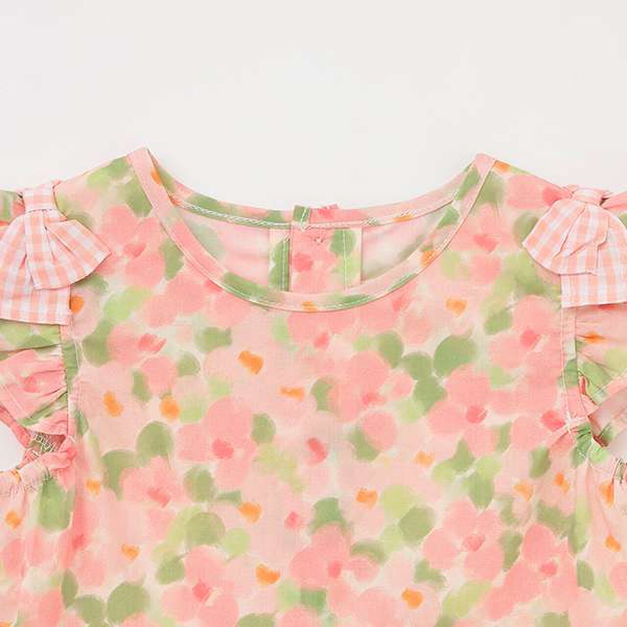 Flower Print Outfit Set,Pink, large image number 3