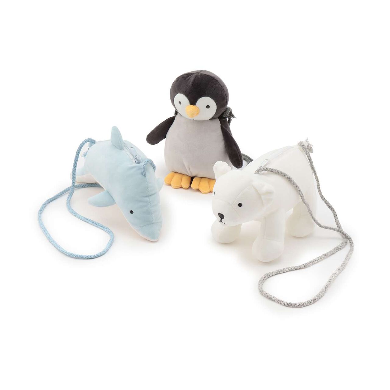 Marine Plush Mini Shoulder Bag,Off white, large image number 12