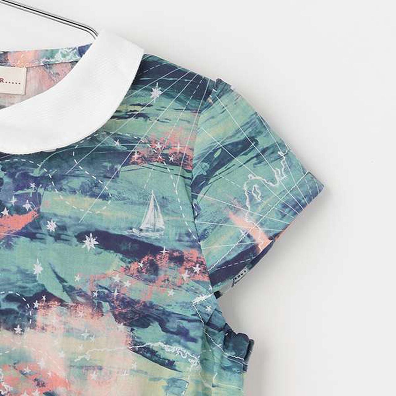 Aurora Sky One-Piece Dress,Blue, large image number 3