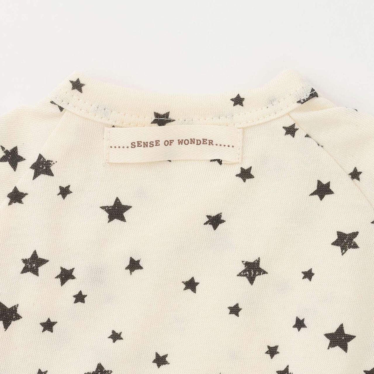Organic Star Newborn Wear [Made in Japan],Pearl white, large image number 6