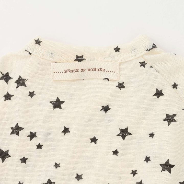 Organic Star Newborn Wear [Made in Japan],Pearl white, medium image number 6