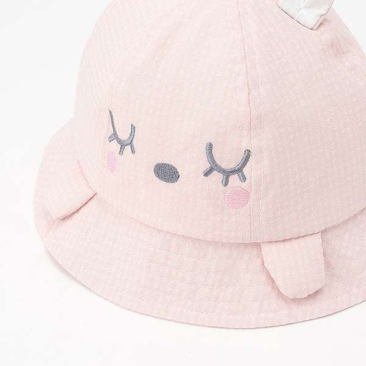 Bunny Ear Hat with Sunshade (46-48 cm),Off white, large image number 3