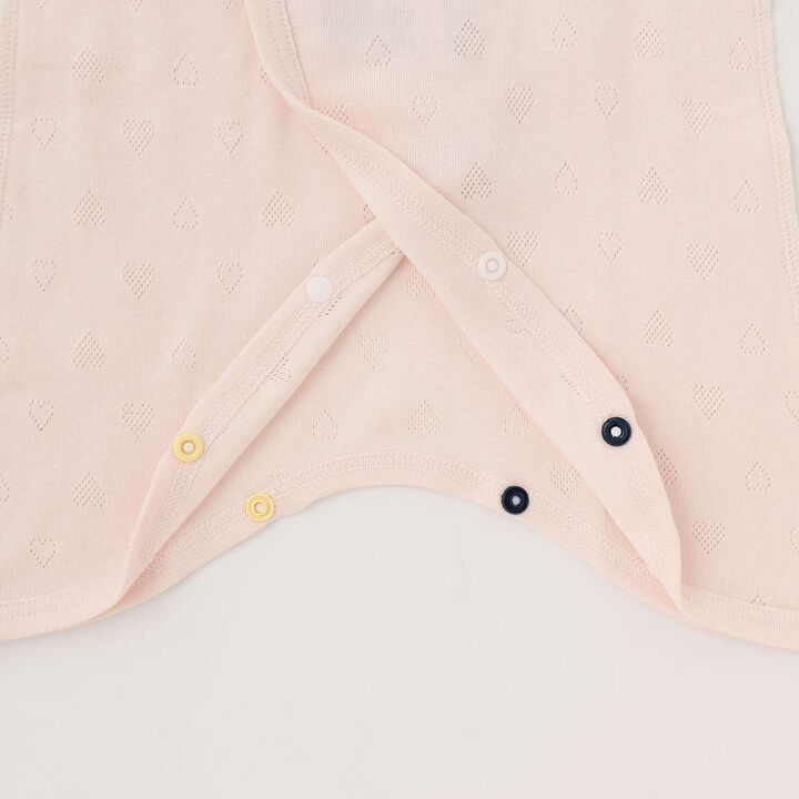 [Weak Acidity] Combi Bodysuit,Salmon pink, medium image number 8