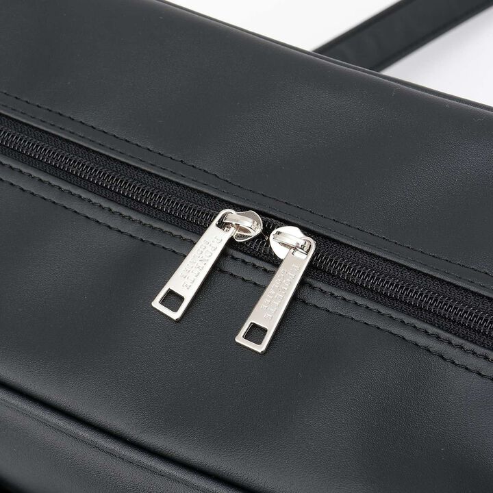 Synthetic Leather School Bag,Black, medium image number 2