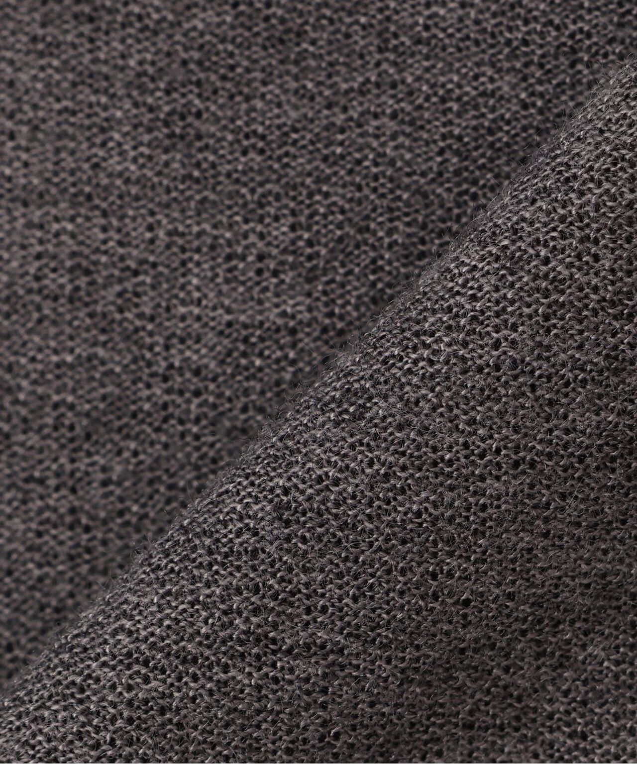 Tie-Detail Gathered Off-Shoulder Cut and Sew Top,Gray, large image number 10