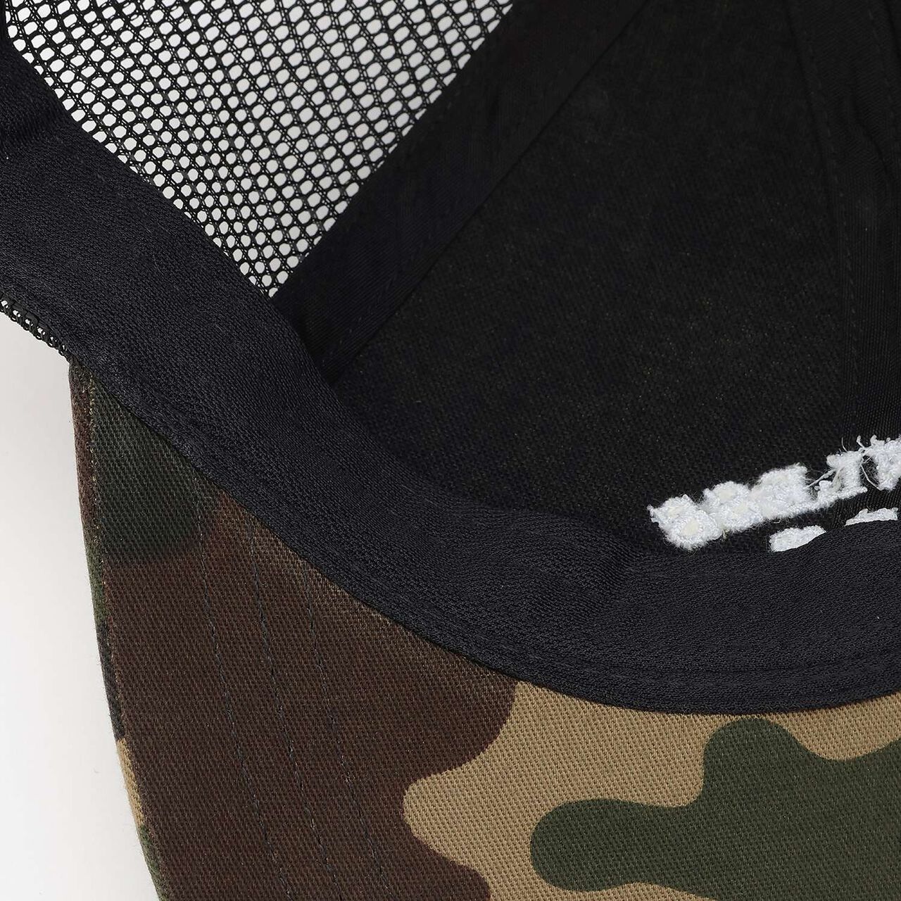 Girly College Logo Mesh Cap,Khaki, large image number 7