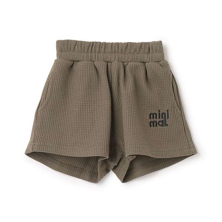 Waffle Cut Shorts,Charcoal gray, medium image number 4