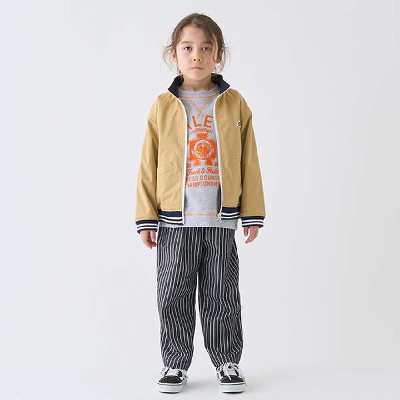 Stand Rib Bomber Jacket,Navy, large image number 14