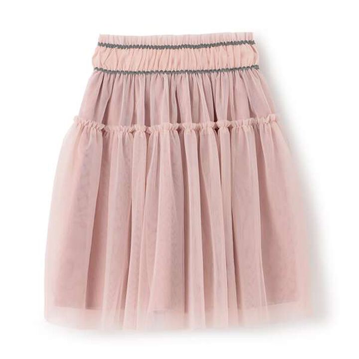 [Halloween] Gathered Tulle Skirt,Ivory, medium image number 4