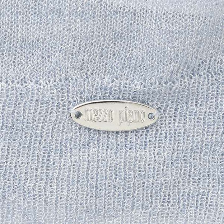 Glitter Sheer Cardigan,Off white, medium image number 4