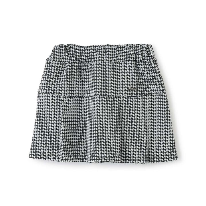 Cut JQ Skirt with Shorts,Black, medium image number 0