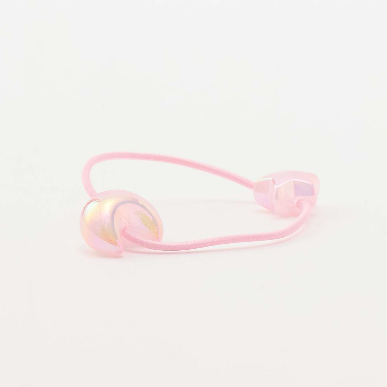 [Soft Glow] Star & Moon Hair Ties (Set of 2) [Kids] [Girls],Lavender, large image number 8