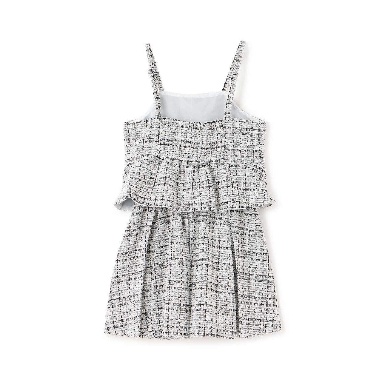 Bodice Skirt Outfit Set,Black, large image number 1