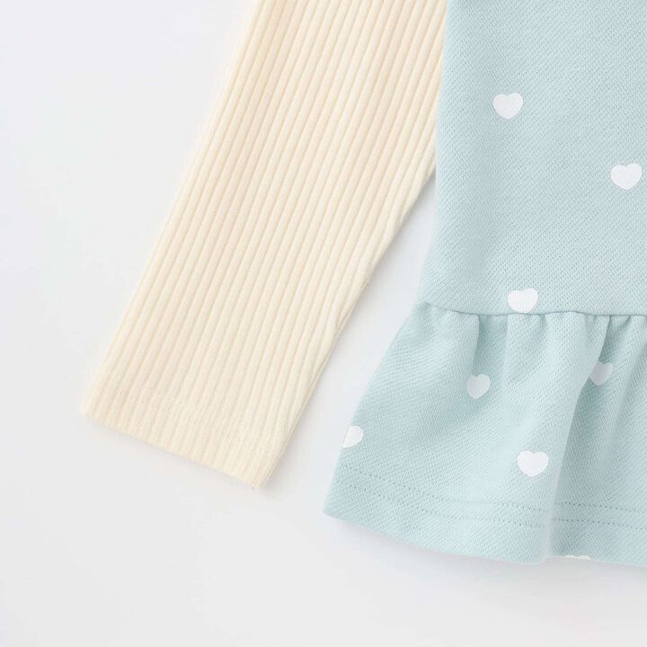 [Cinnamoroll/Kuromi] Peplum Tunic,Blue, medium image number 8