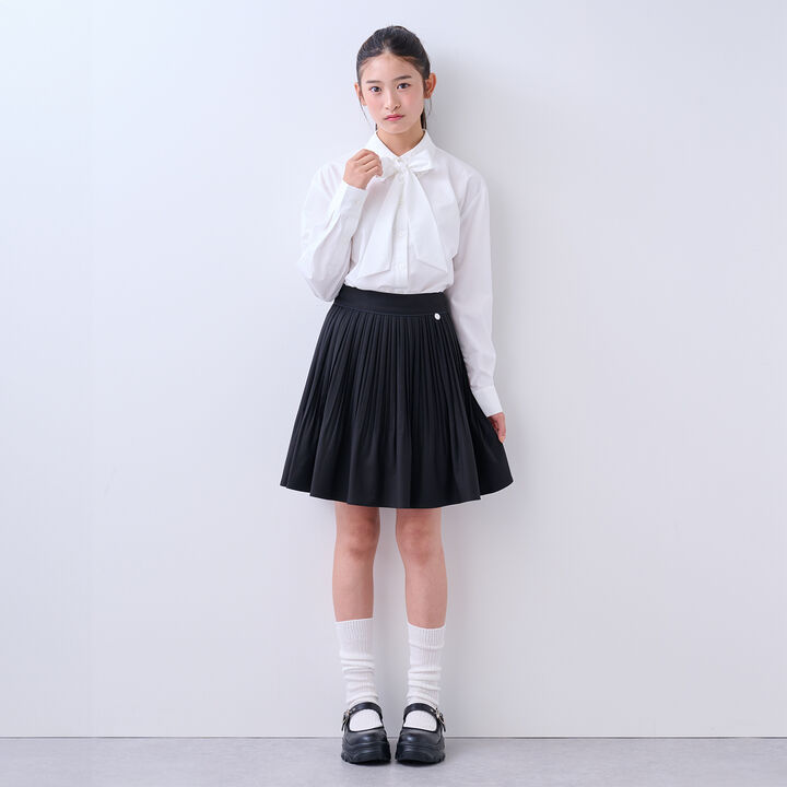 Graduation Attire Pleated Skirt-Pants,Blue, medium image number 14