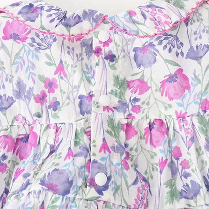 Floral Tunic Pants Set,Blue, medium image number 13