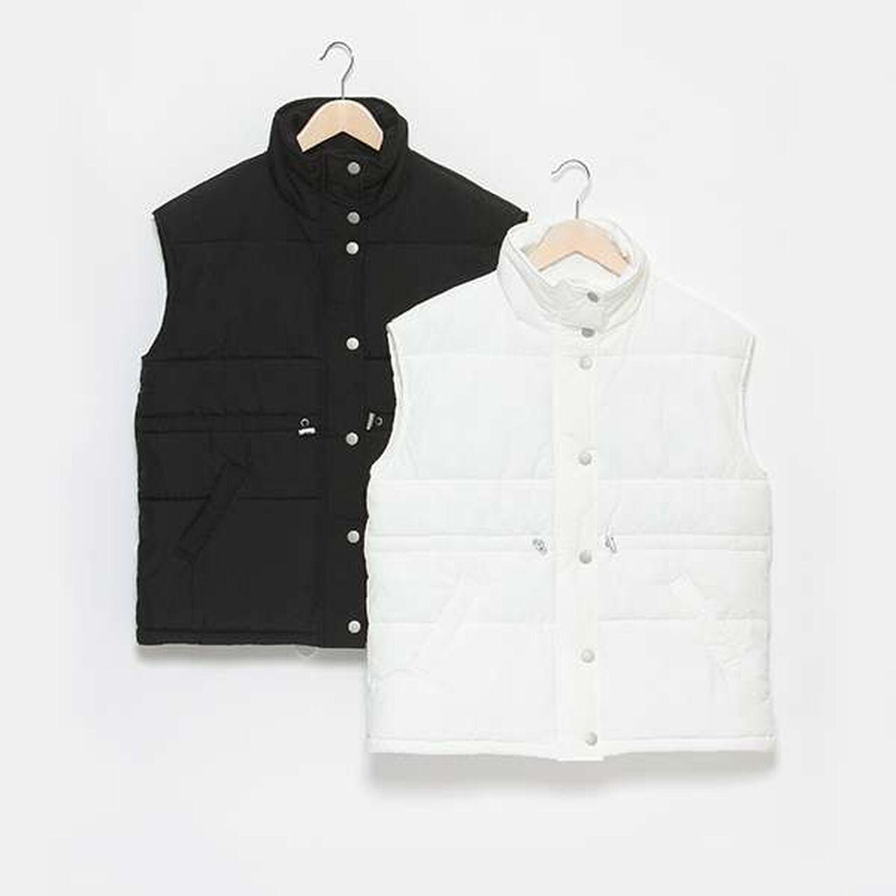 [LTXC] Quilted Vest,Black, large image number 4