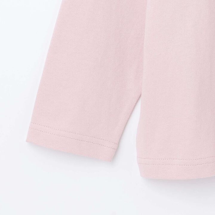 100% Cotton Heart & Flower Long-Sleeve T-Shirt,Pink, medium image number 13