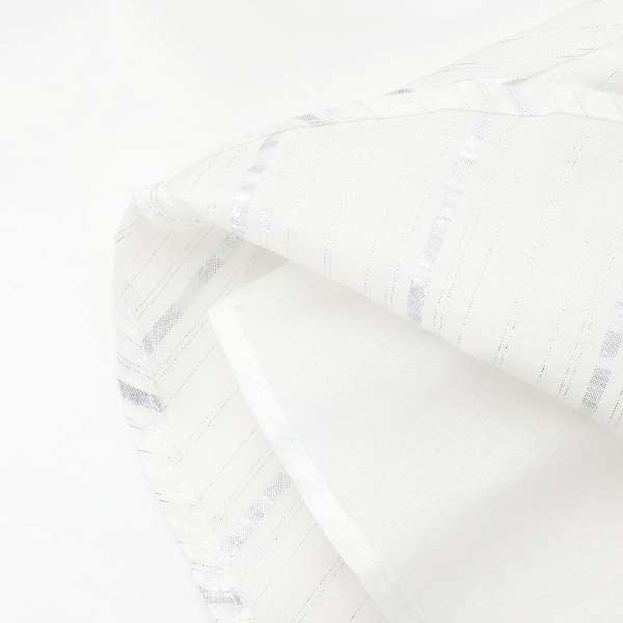 [Link] Lame Stripe/Floral Pattern Outfit Set,Off white, large image number 3