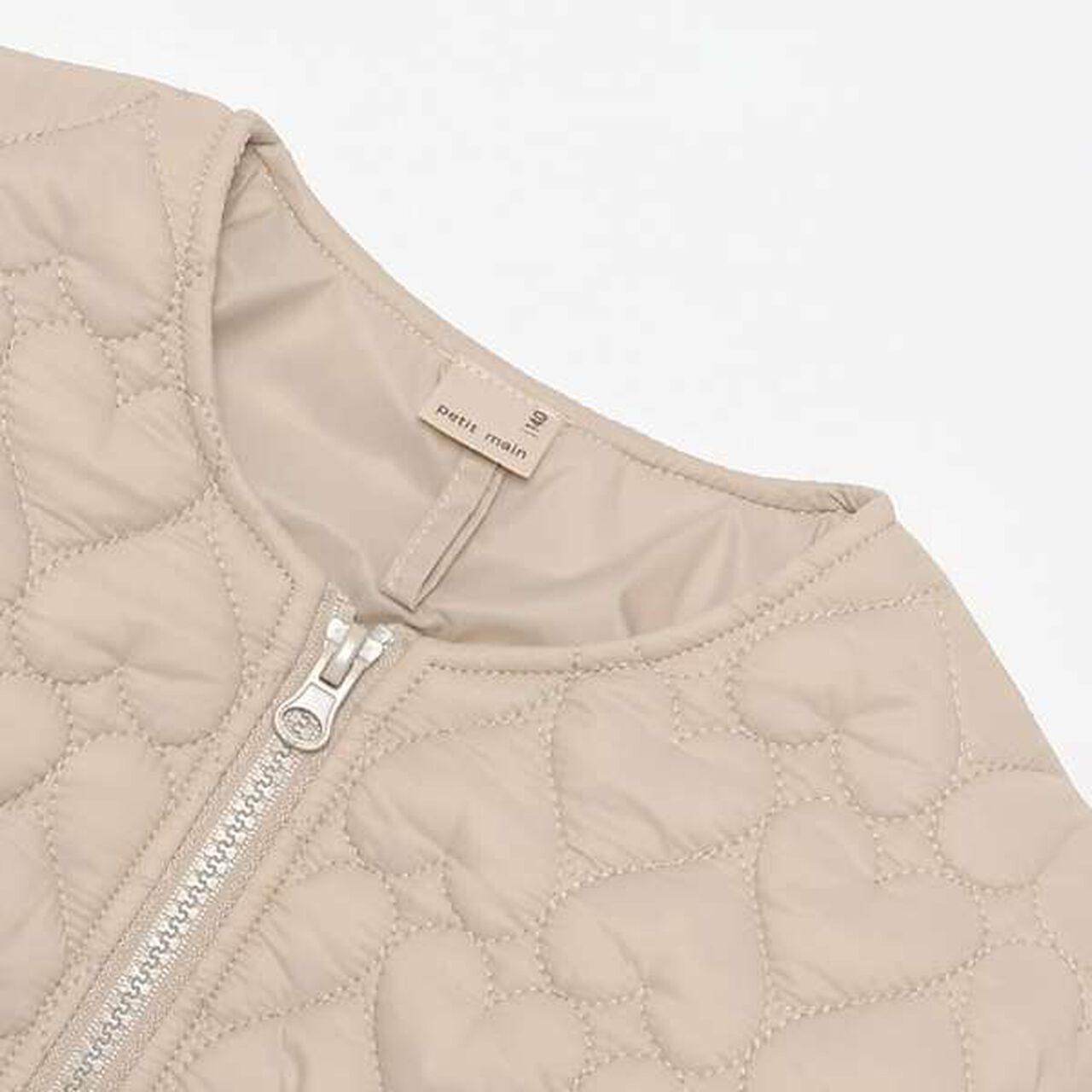 [Link] Assorted Quilted Jacket,Light beige, large image number 2