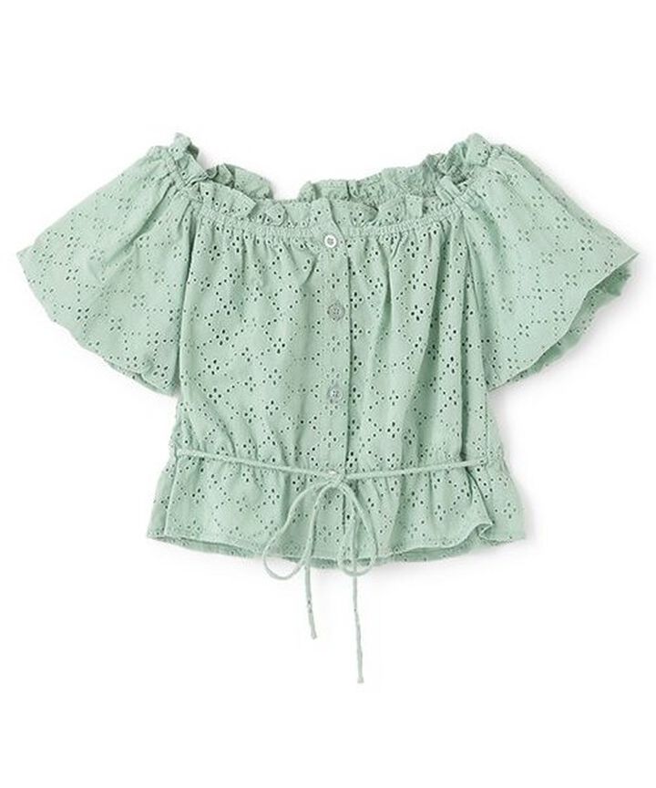 Balloon Sleeve Blouse,Off white, medium image number 4