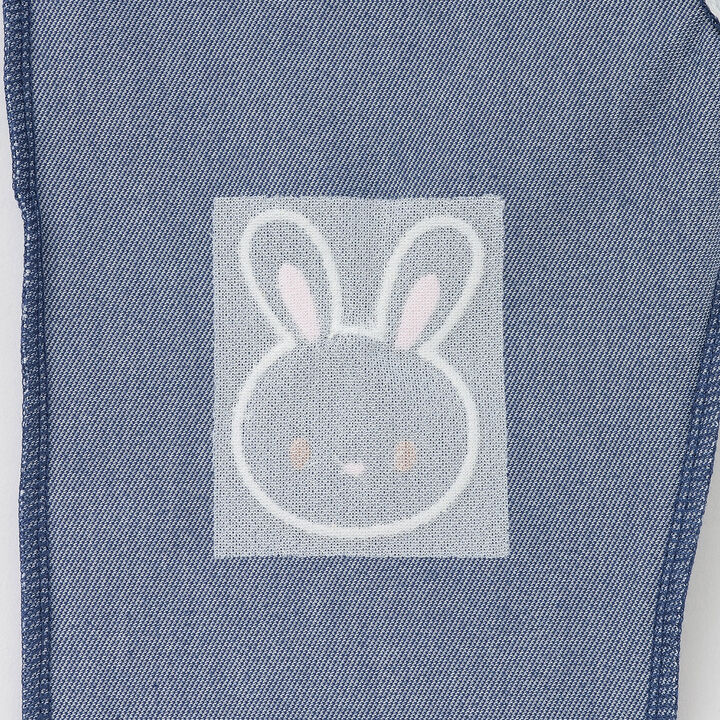 Rabbit Appliqu&eacute; Leggings,Navy, medium image number 5