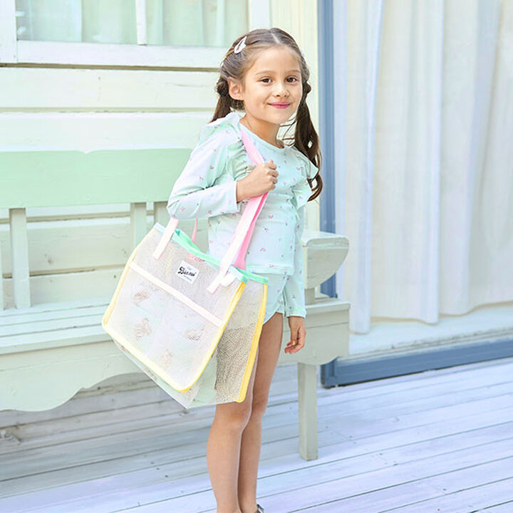 Mesh Bag,Emerald green, medium image number 11