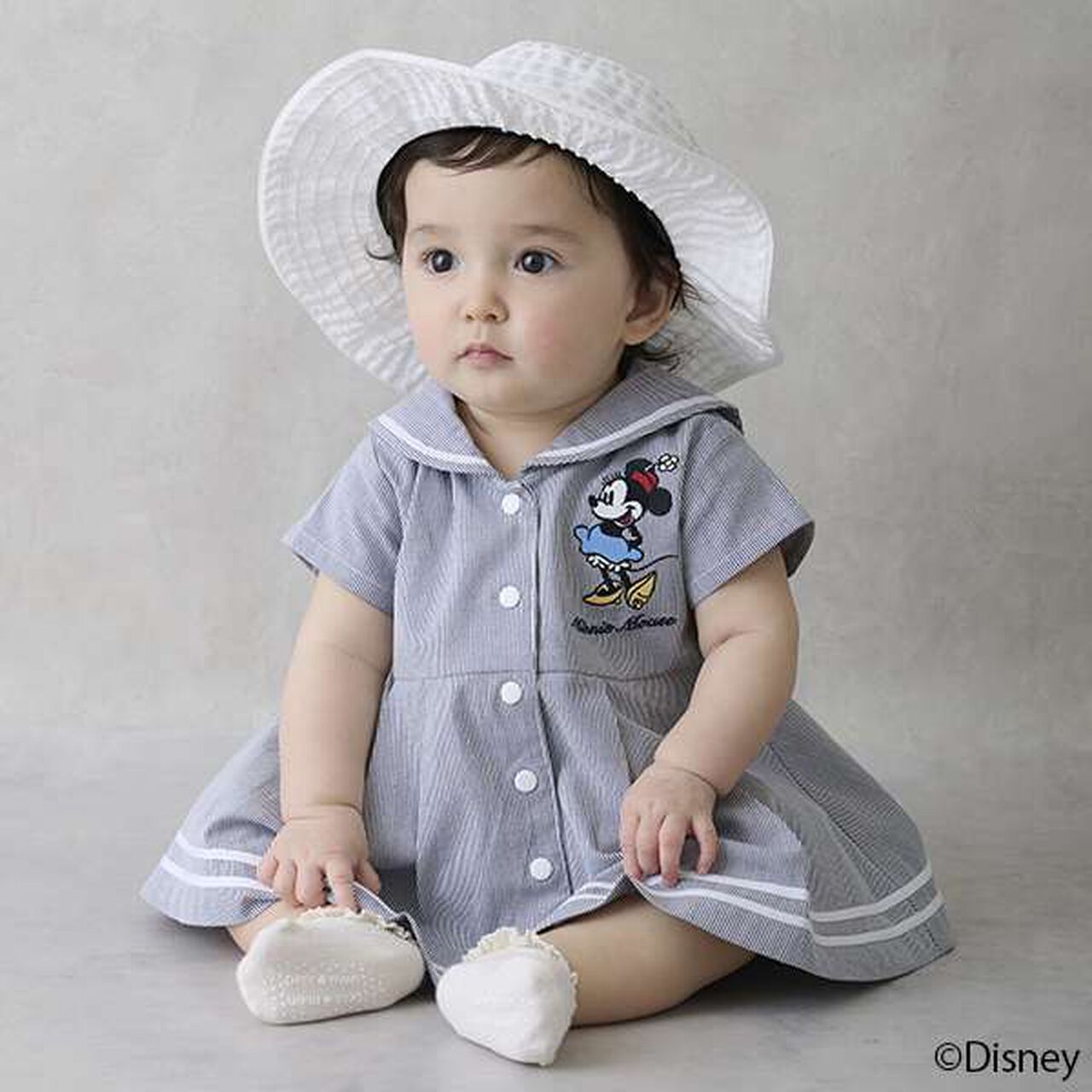 [Disney] Sailor OP Outfit Set,Light blue, large image number 0