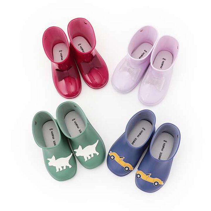 Motif Rain Boots,Navy, medium image number 8