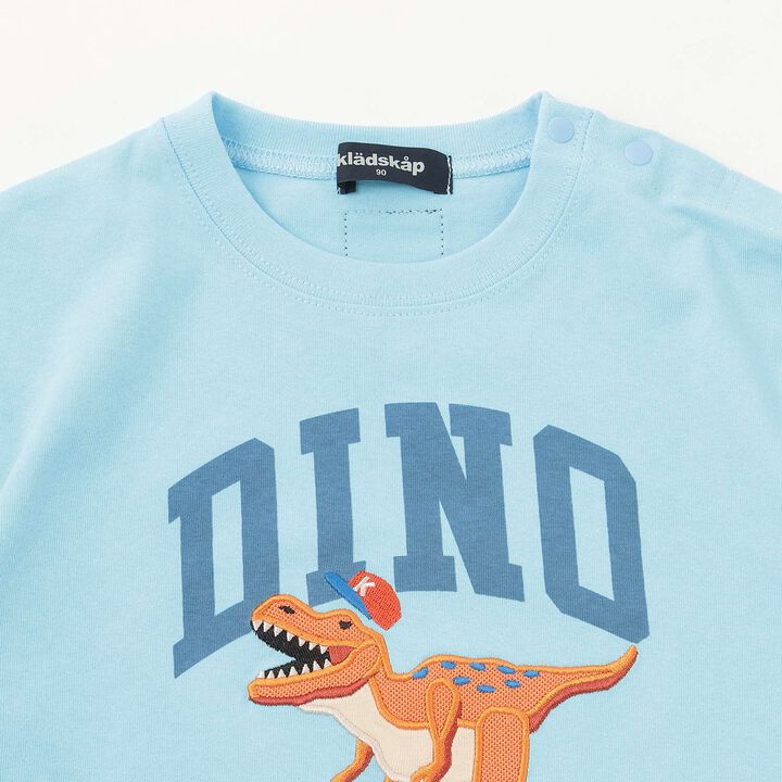 Cap Zaurus Short Sleeve Mesh T-Shirt,Light blue, medium image number 2
