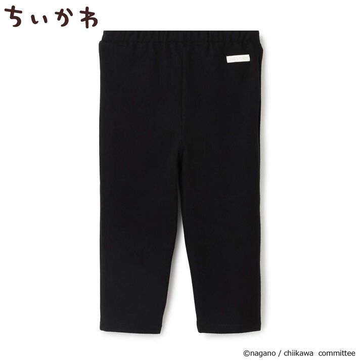 Chikawa Appliqu&eacute; Leggings,Black, medium image number 0