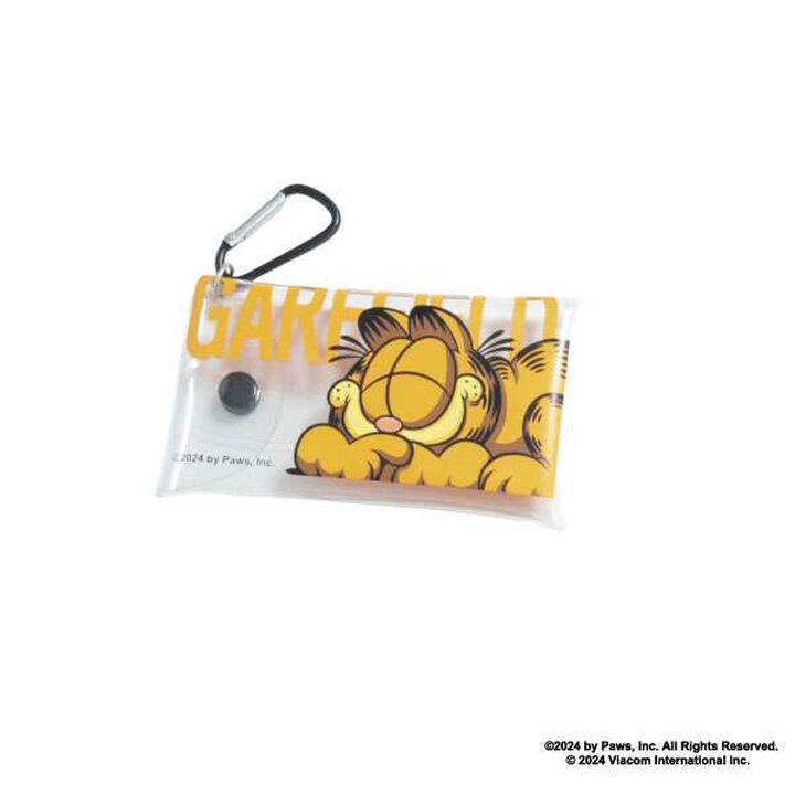 [Collaboration] Garfield PVC Pouch,Off white, medium image number 0
