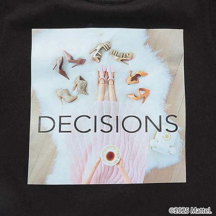 [Barbie] Sleeve Tuck T-Shirt,White, medium image number 8