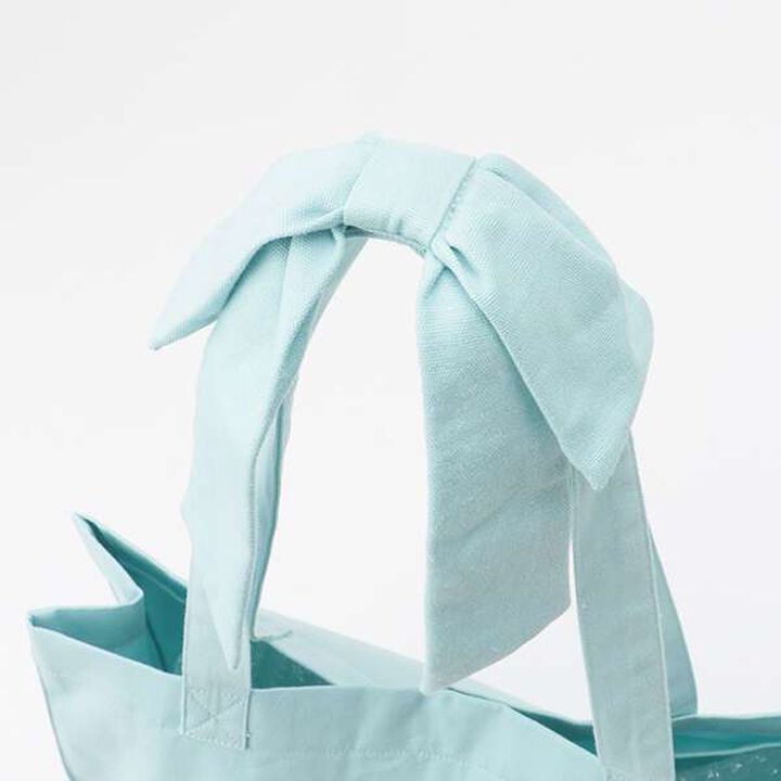 25th Anniversary Sparkling Heart Logo Tote,Light blue, medium image number 2