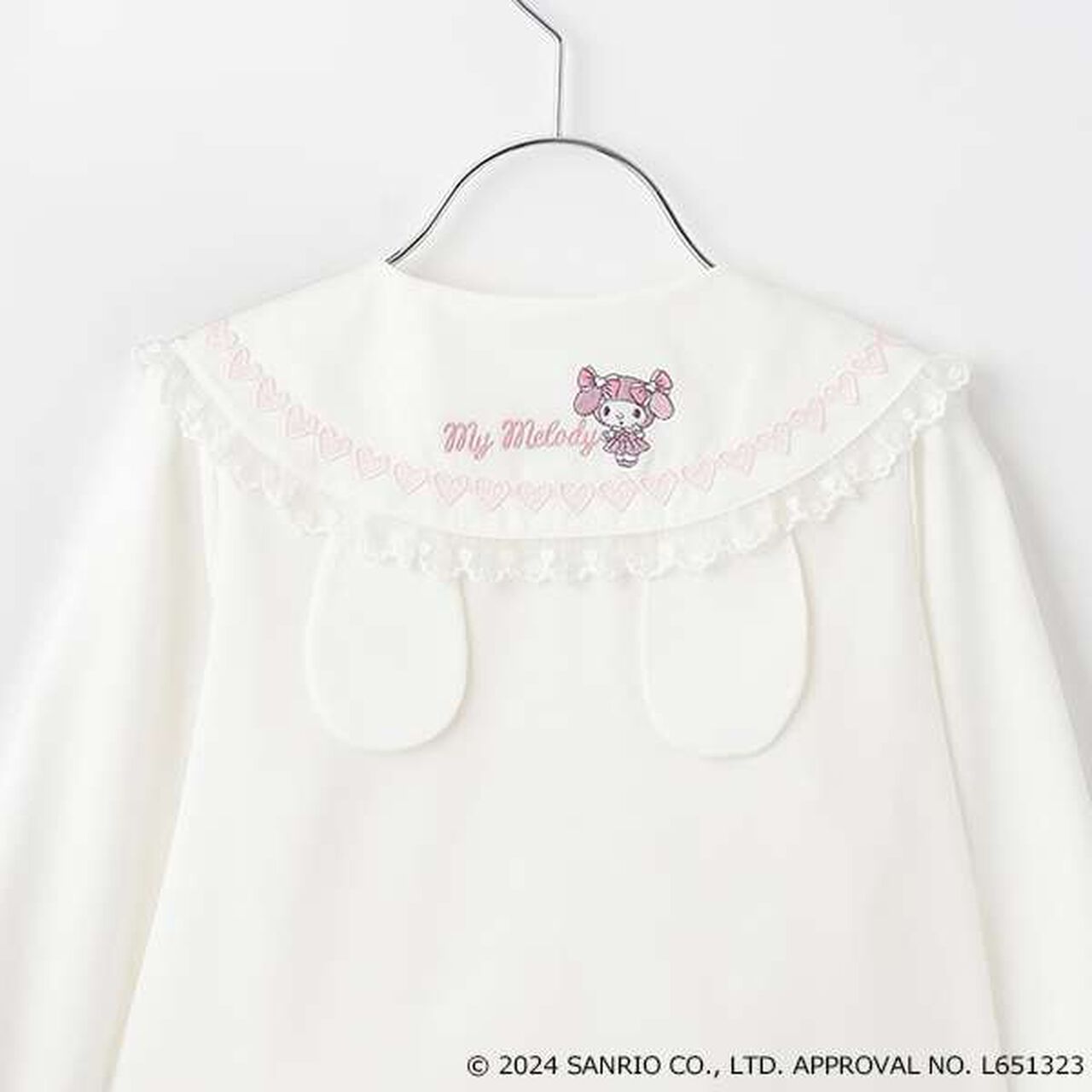 Dressed-Up My Melody Blouse & One-Piece Dress Set,Pink, large image number 9