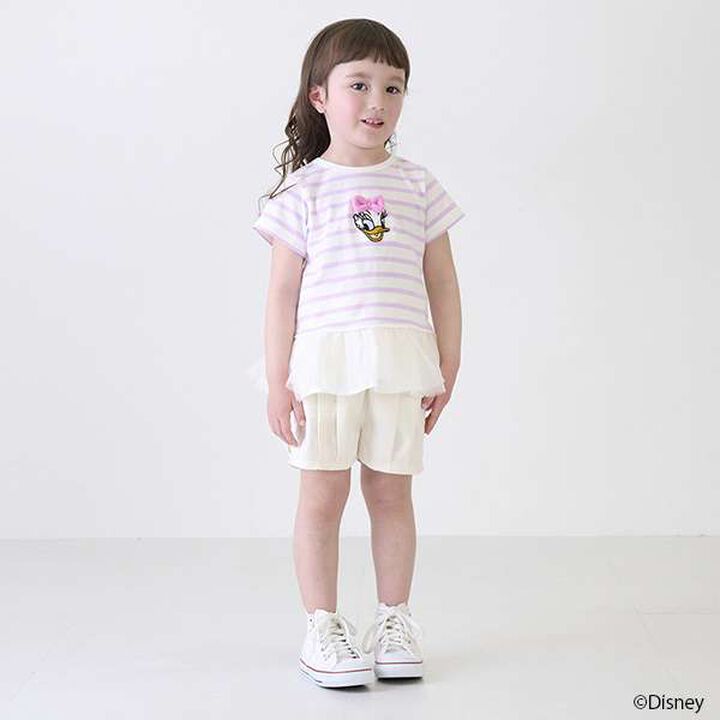 Disney Striped Appliqu&eacute; T-Shirt,Lavender, medium image number 13