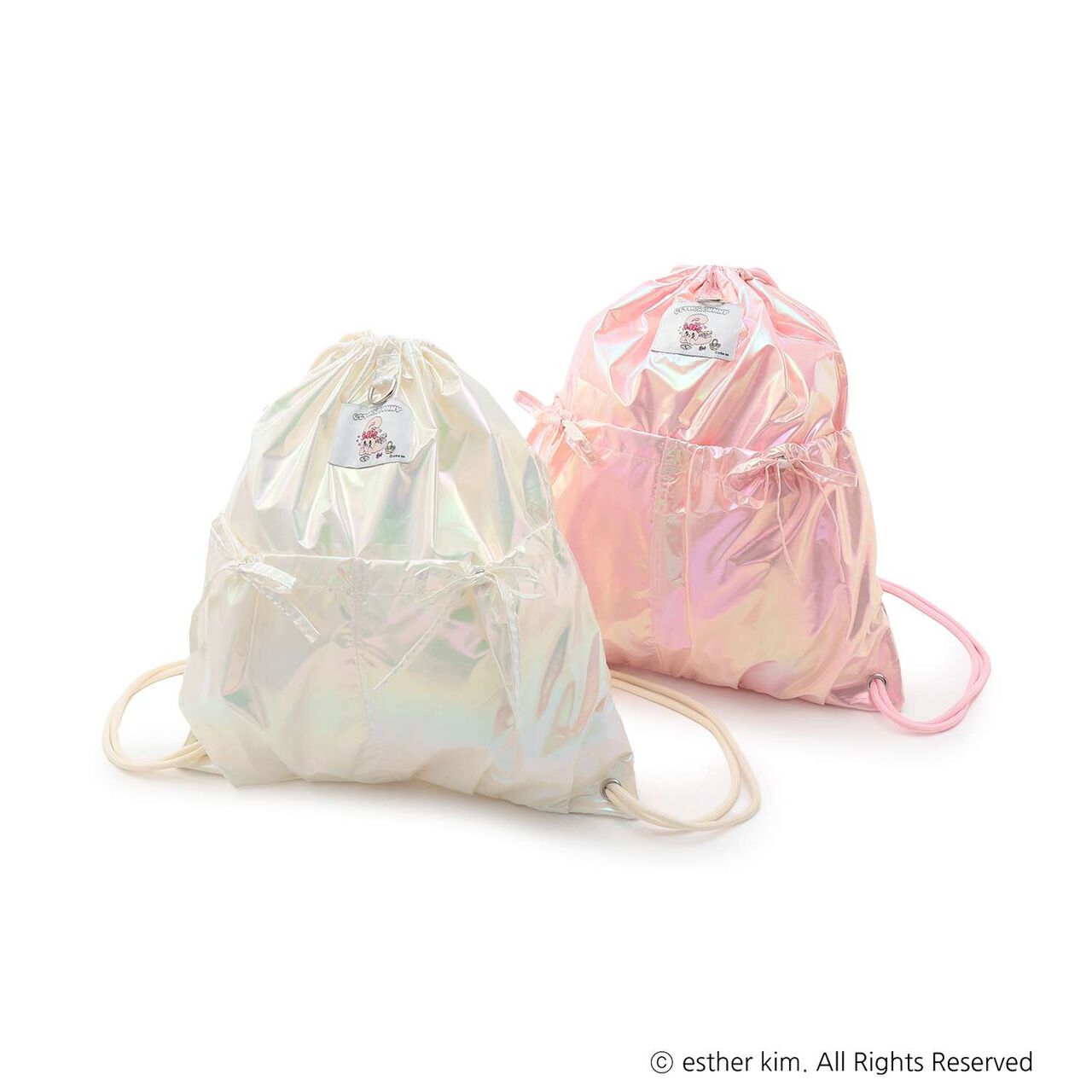 [ESTHER BUNNY] Aurora Knapsack,Pink, large image number 5