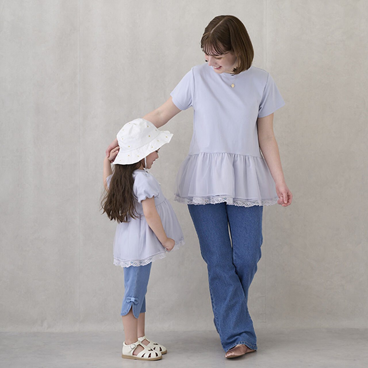 [Heat-Resistant] Embroidered Bucket Hat,Lavender, large image number 8