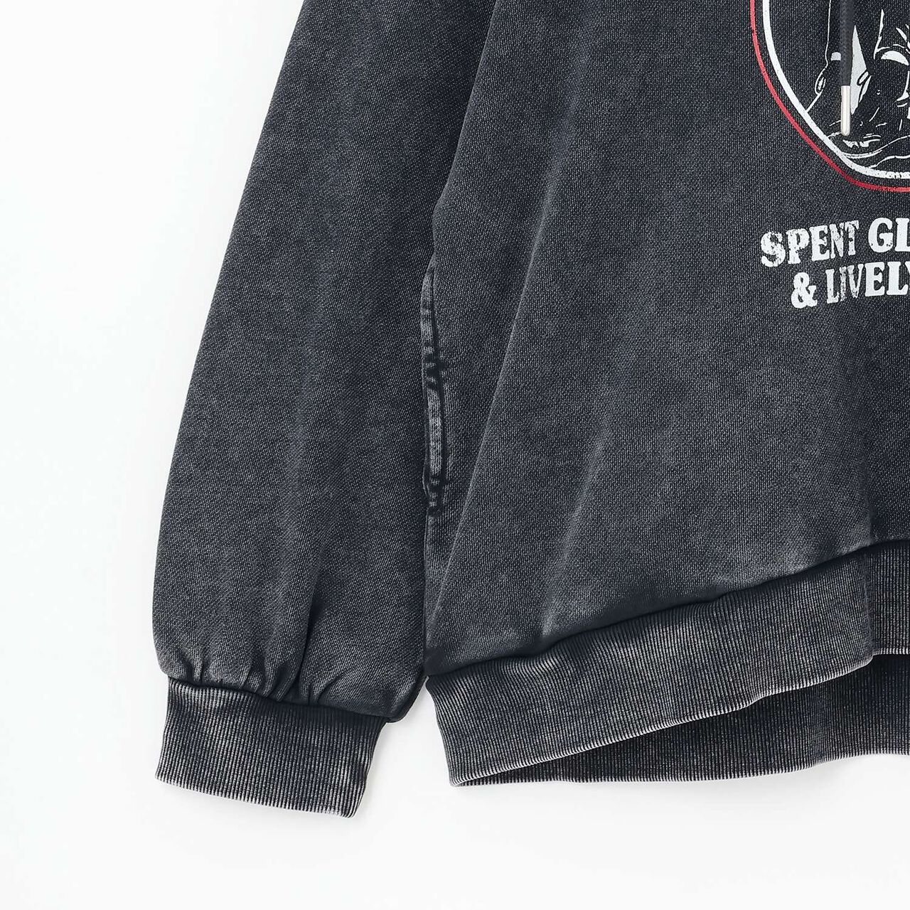 [LTXC] Pigment Pullover Parka,Charcoal gray, large image number 7