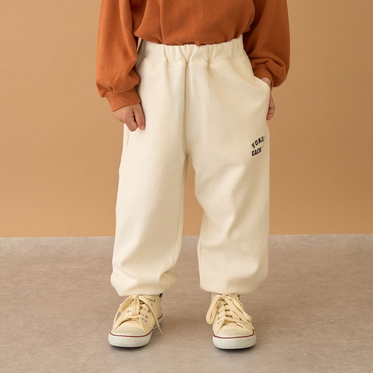 Tomo Pants Wool Lined Easy Pants,Ivory, large image number 0