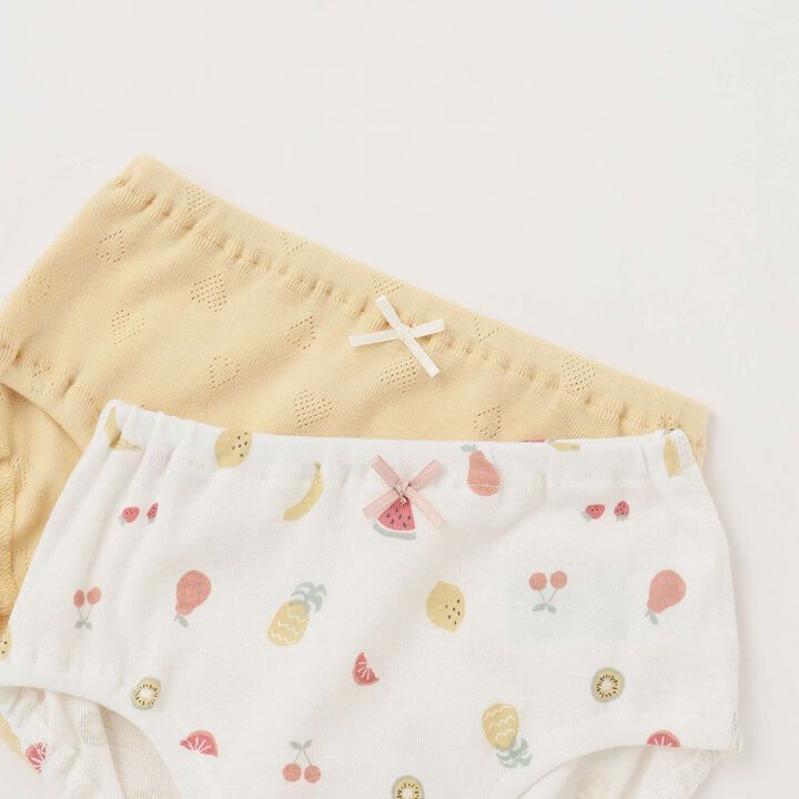 [Weak Acidity] Girls' Shorts,Yellow, medium image number 4