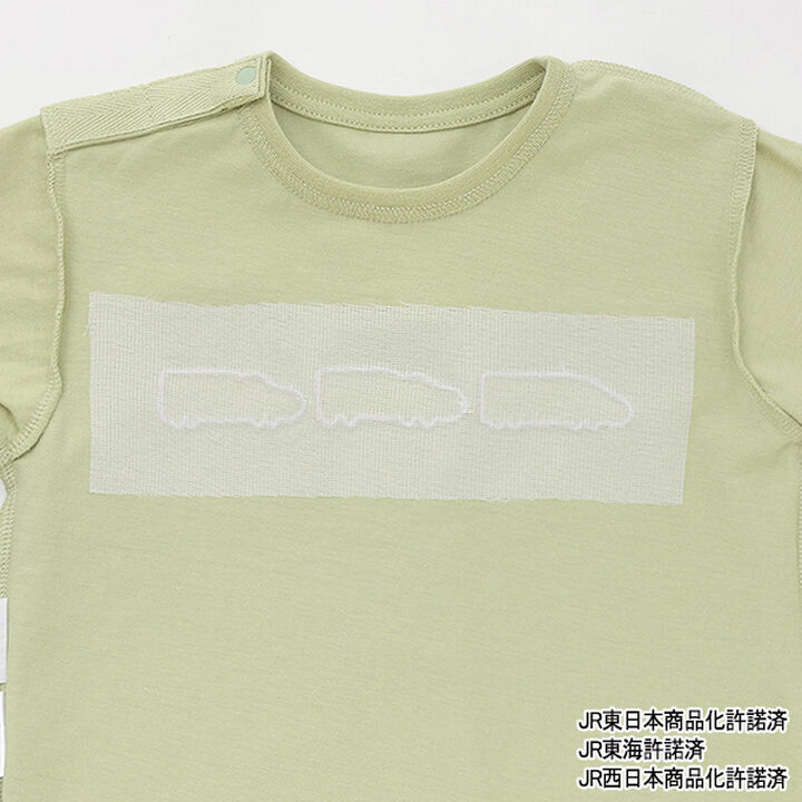 [Shinkansen] Assorted Patch Short Sleeve T-Shirt,Mocha tea, medium image number 16